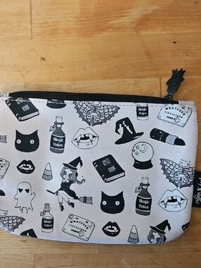 Witchy Print Cosmetic Pouch